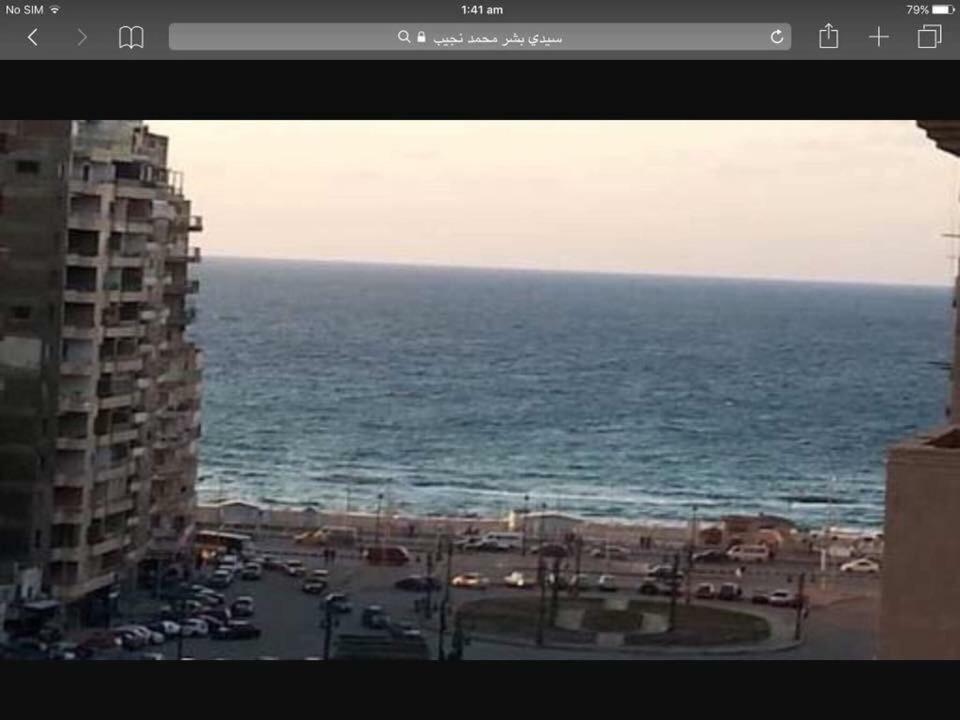 Cozy New 2 Bd Amazing Beach View Next To Hilton Hotel Family Only !العائلات فقط Александрия Экстерьер фото